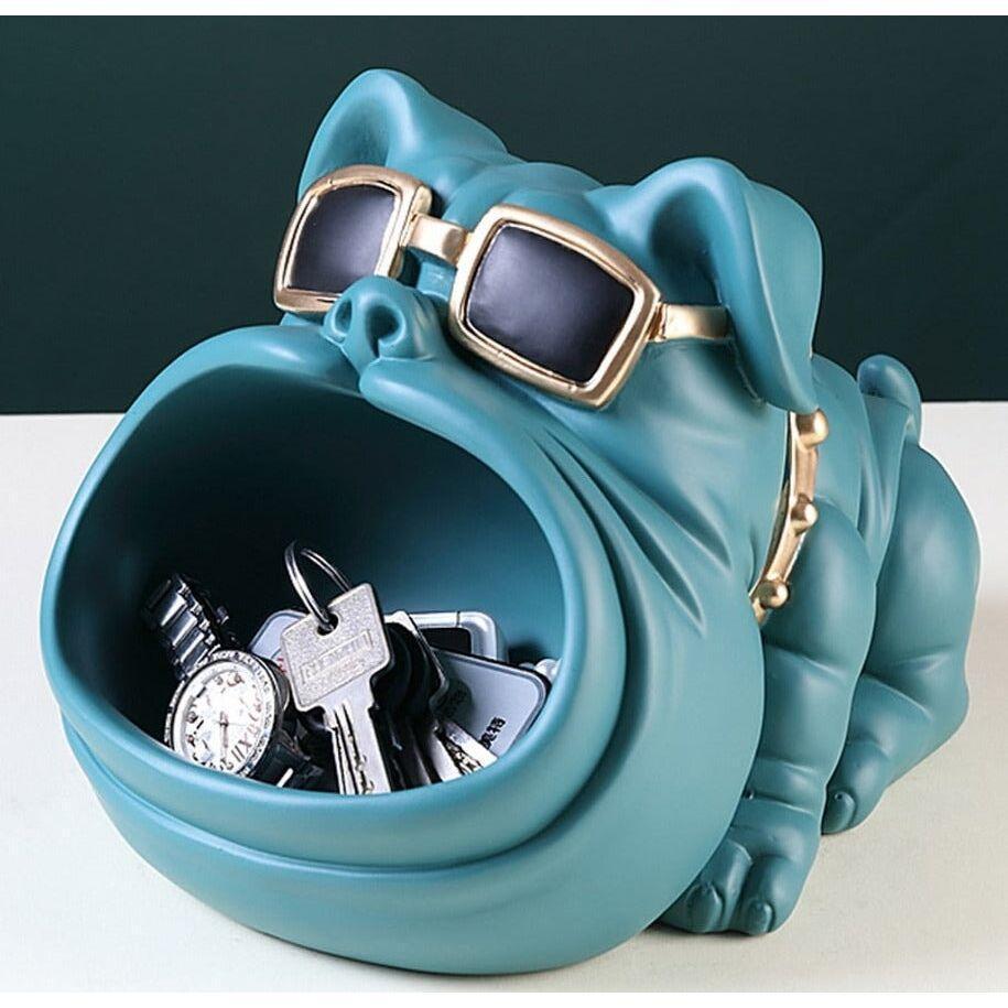 Vide Poche Design Bouledogue | Drift - Designix Vide poche Noir