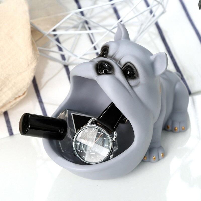 Vide Poche Design Chien | Sylvester - Designix Vide poche Marron