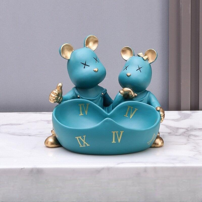 Vide Poche Design | Chopper - Designix Vide poche Bleu