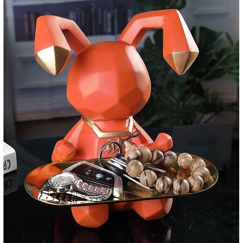 Vide Poche Design Lapin | Louie - Designix Vide poche Rouge