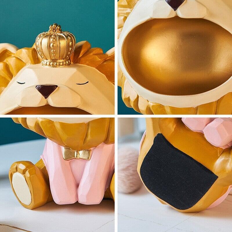 Vide Poche Design Lion | Reef - Designix Vide poche Petit Rouge