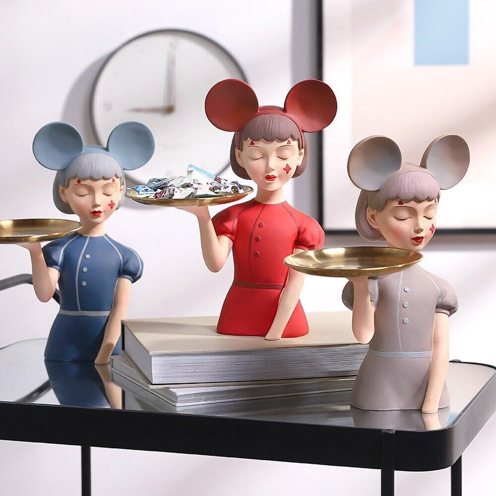 Vide Poche Design Pin - up | Rosenna - Designix Vide poche Bleu