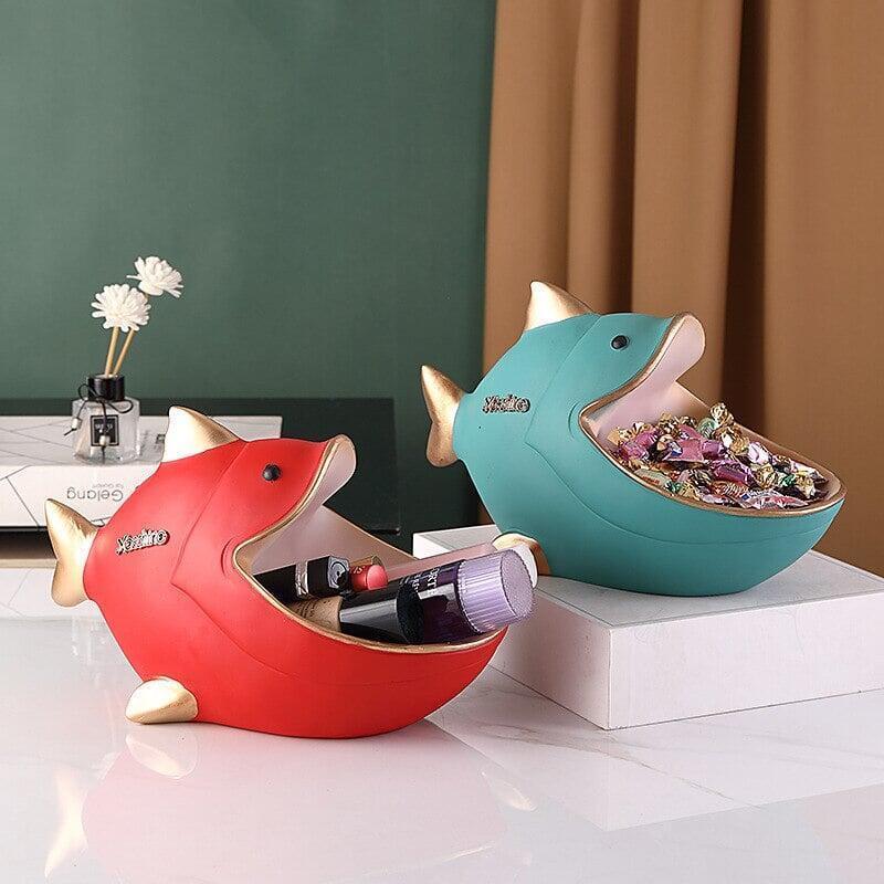 Vide Poche Design Poisson | Yoda - Designix Vide poche Rouge