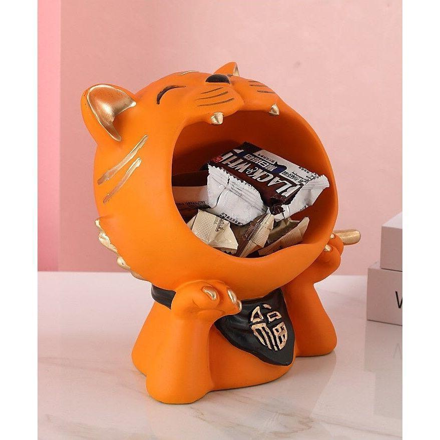 Vide Poche Design | Tanker - Designix Vide poche Orange