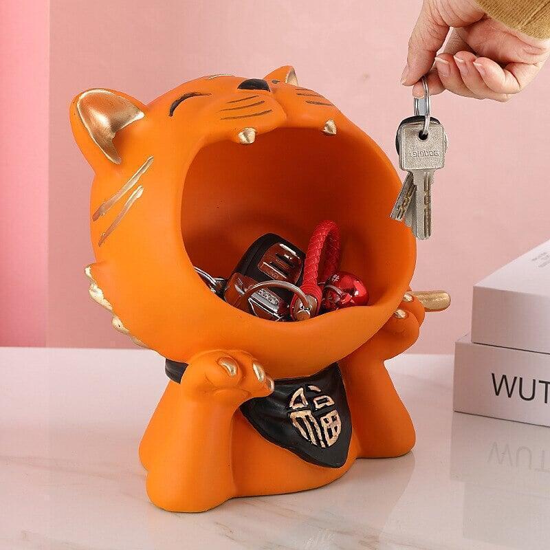 Vide Poche Design | Tanker - Designix Vide poche Orange