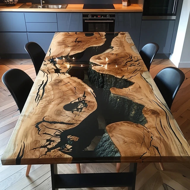 Comment nettoyer une table en bois verni ?