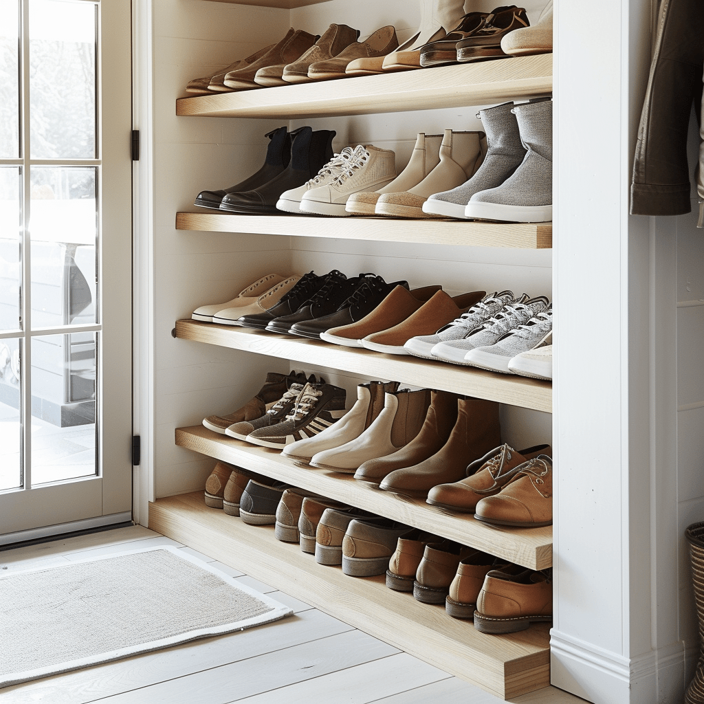 9 Conseils pour Ranger les Chaussures dans l'Entrée