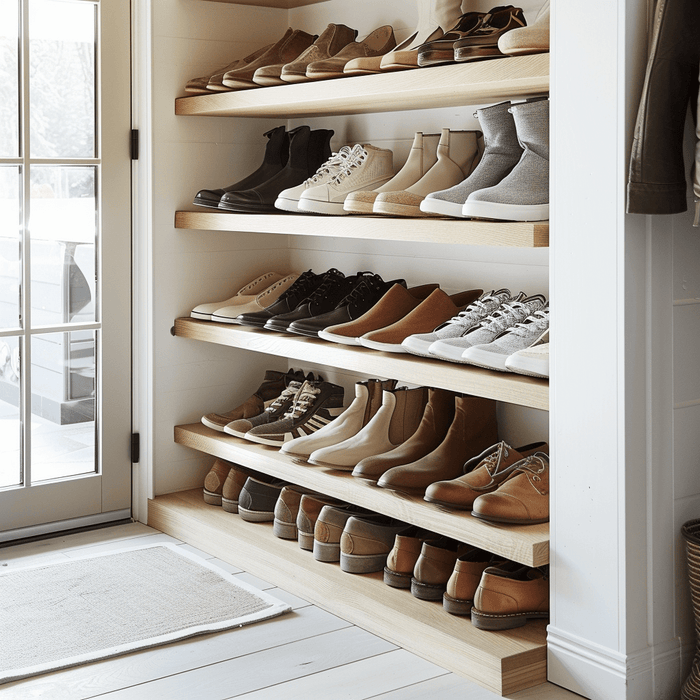 9 Conseils pour Ranger les Chaussures dans l'Entrée