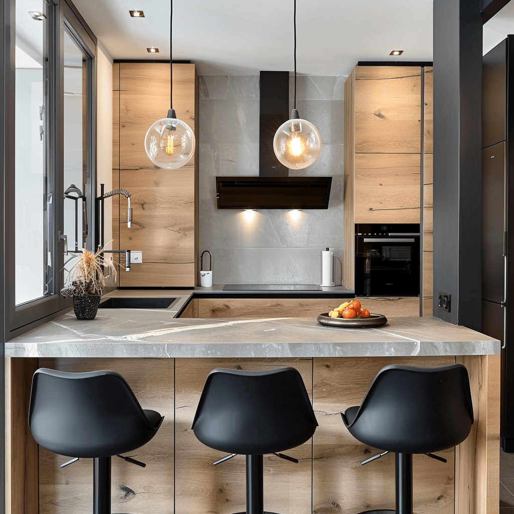 Aménager un vrai coin repas dans une cuisine XXS - Designix