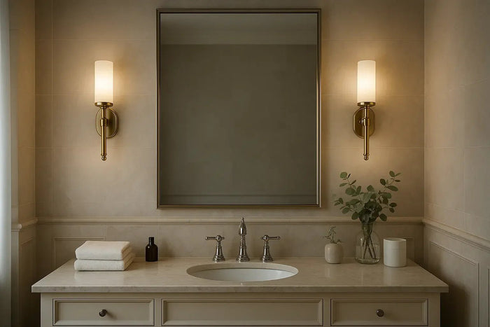 Appliques IP44 design élégantes pour salle de bain spa