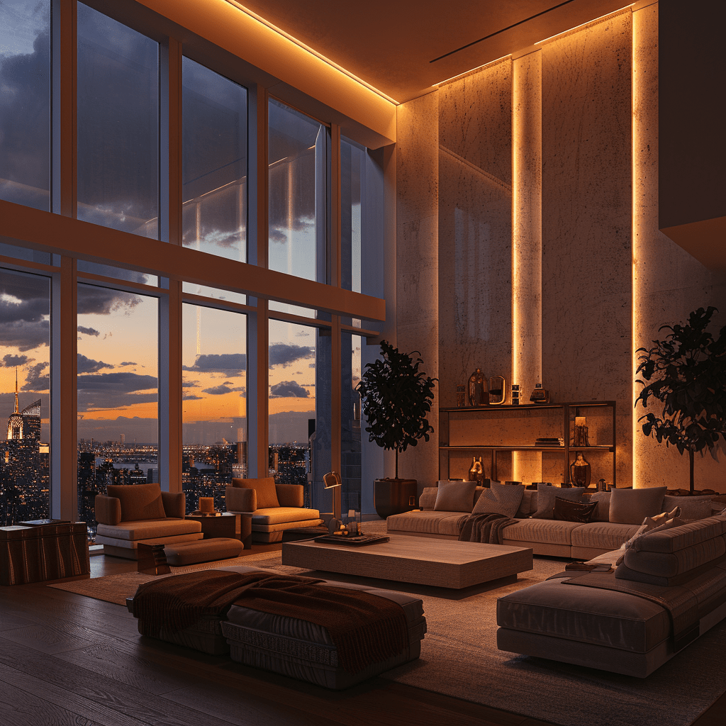 Astuces Déco Éclairage : Sublimer un Grand Salon - Designix