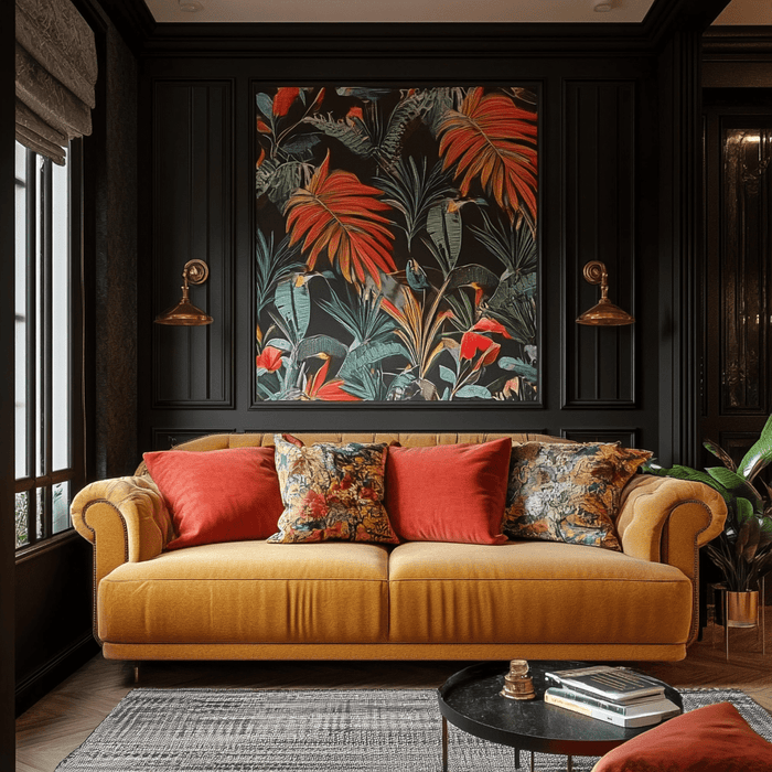 Comment Aménager une Pièce de Vie Style Art Déco ?