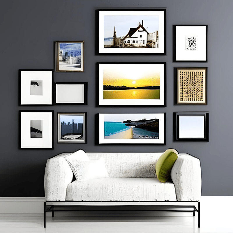Comment créer une galerie murale avec des cadres et des photos : Une touche personnelle à votre décoration intérieure ! - Designix