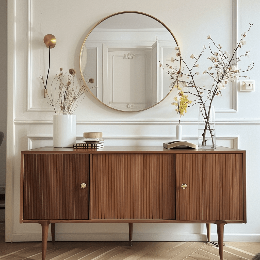 Comment Placer un Miroir Au-Dessus d’un Buffet ? - Designix