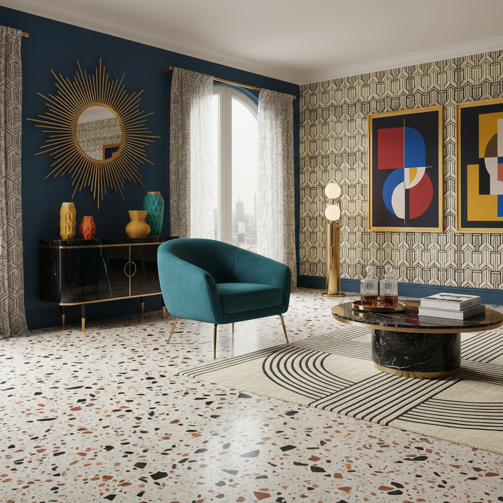 Art déco revival : le glamour des années folles dans votre salon