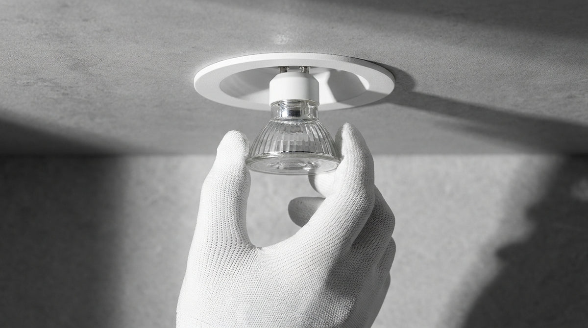 Changer une ampoule de spot : la méthode par type de fixation