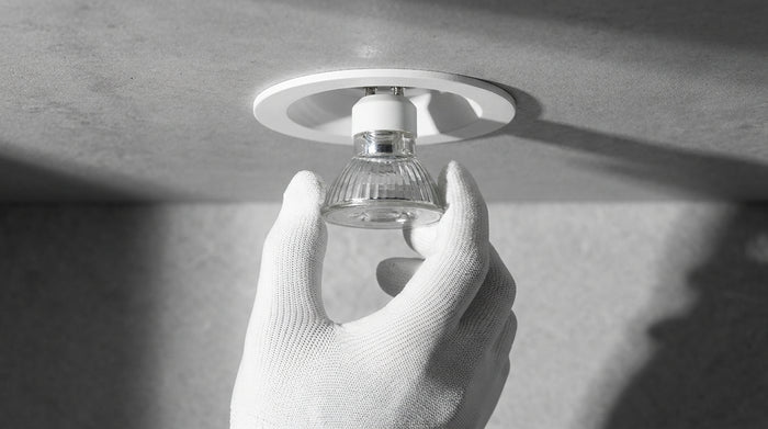 Changer une ampoule de spot : la méthode par type de fixation