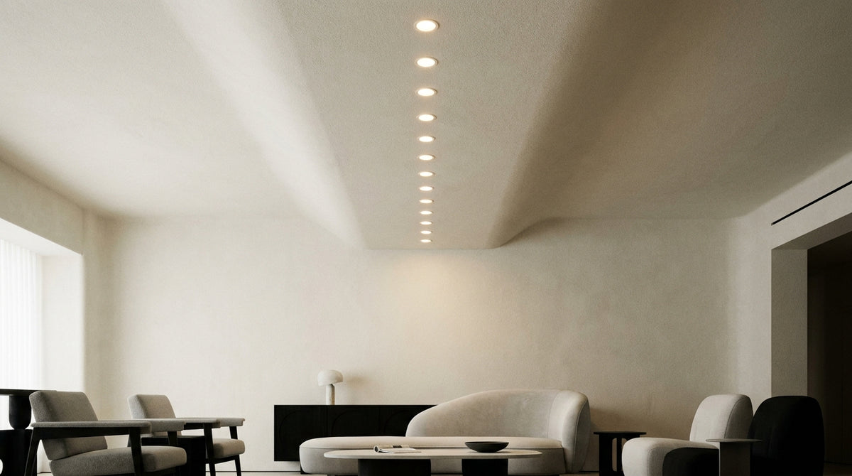 Combien de spots LED par m² : la méthode pièce par pièce