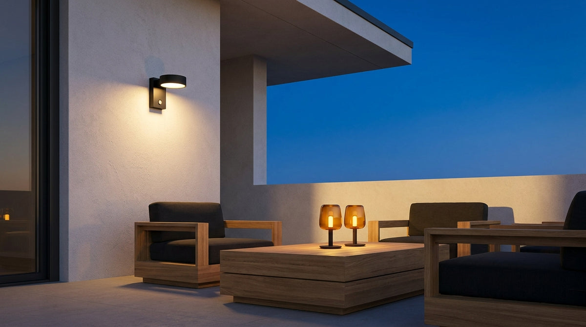 Éclairer sa terrasse : la lumière qui prolonge la soirée