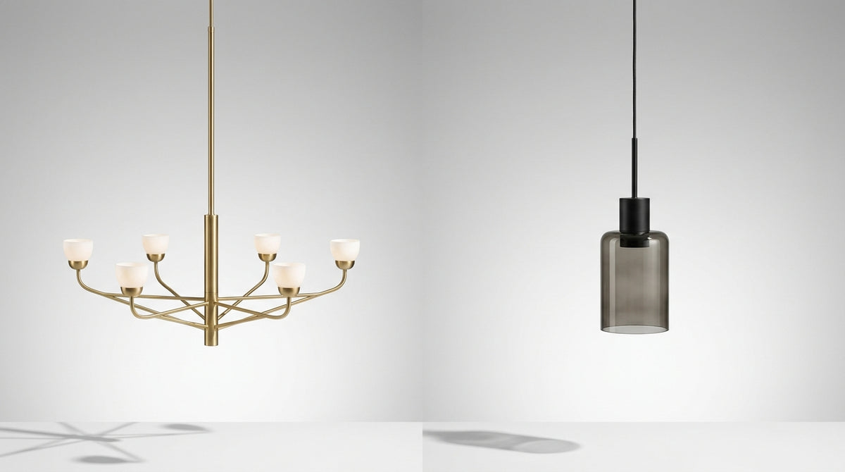 Lustre ou suspension lumineuse : comment les distinguer