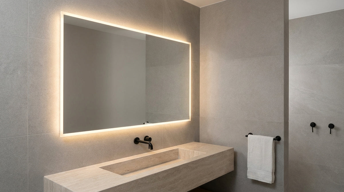 Changer la LED d'un miroir de salle de bain : le guide pas à pas