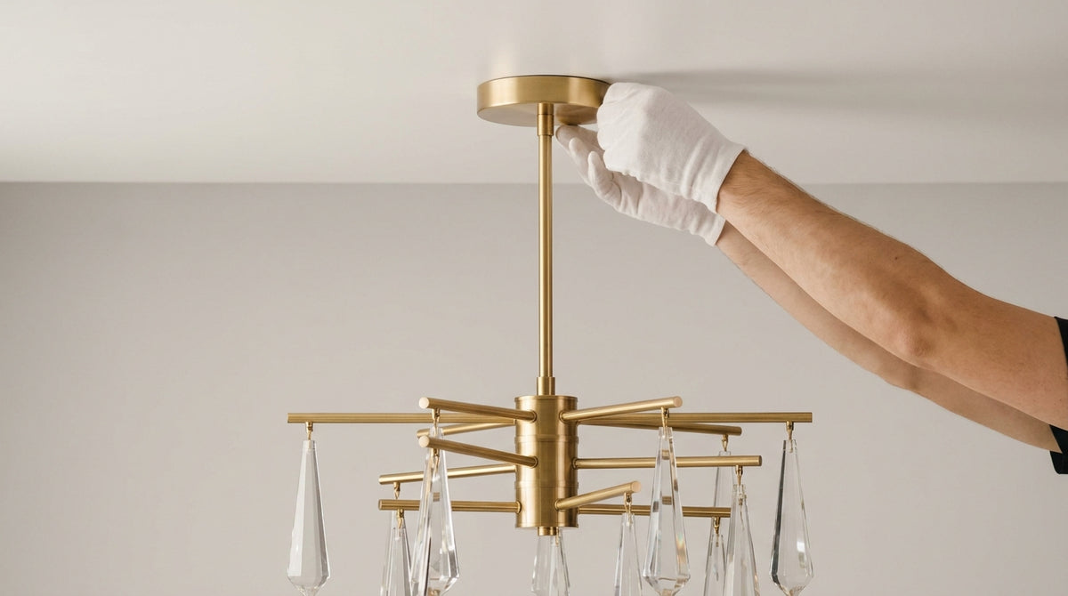 Comment monter un lustre : les étapes en toute sécurité