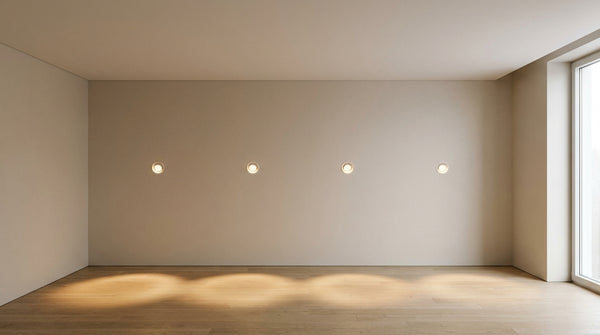 Distance entre spots au plafond : la méthode pièce par pièce