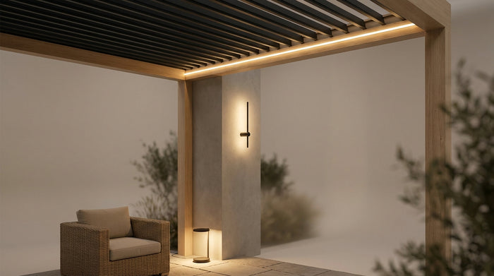 Idées d'éclairage pergola : réussir la lumière du soir