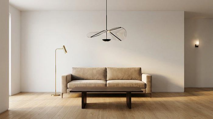 Idée luminaire salon : composer la lumière de votre séjour