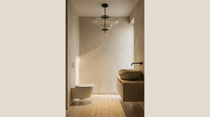 Idée luminaire WC : bien éclairer ses toilettes