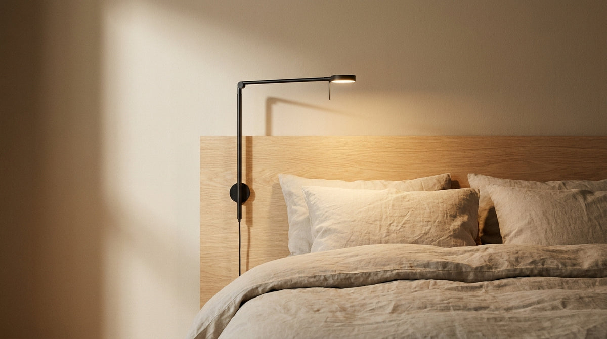 Lampe de chevet à fixer sur tête de lit : la pose qui libère
