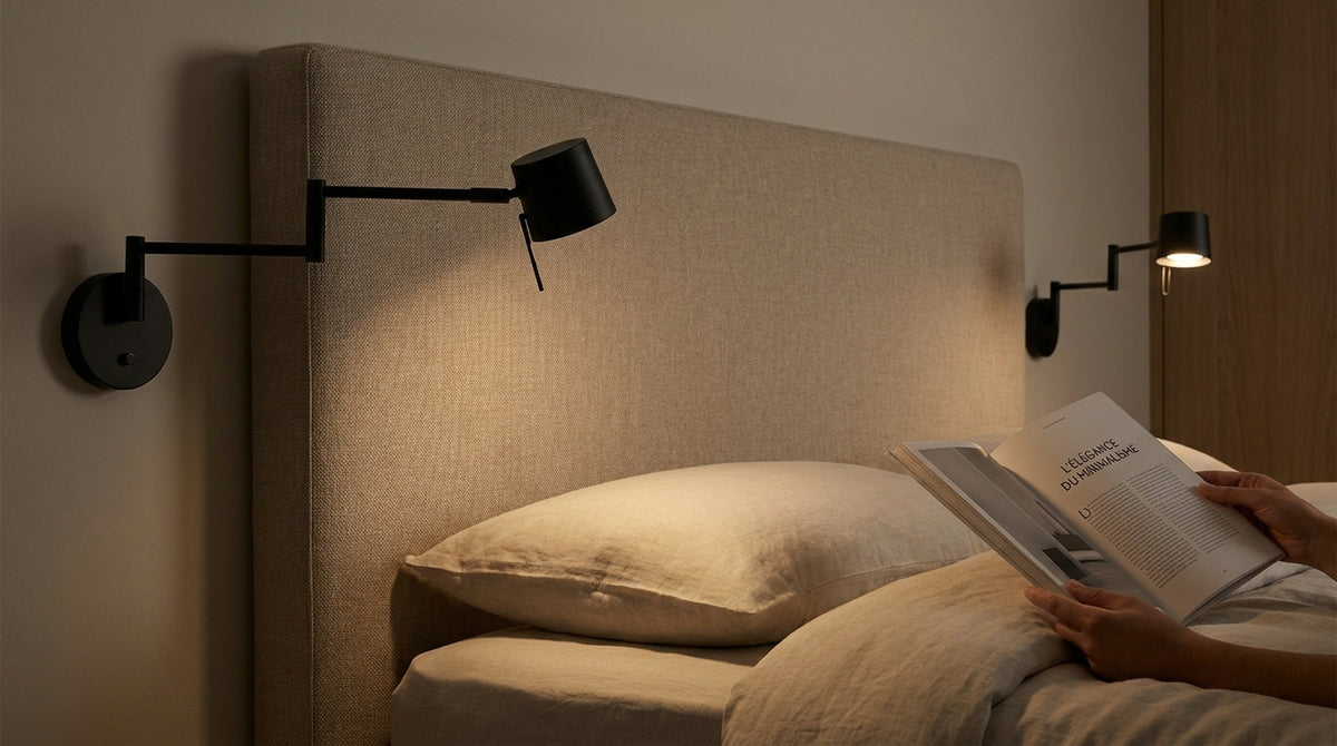Liseuse murale orientable : la choisir en suite parentale