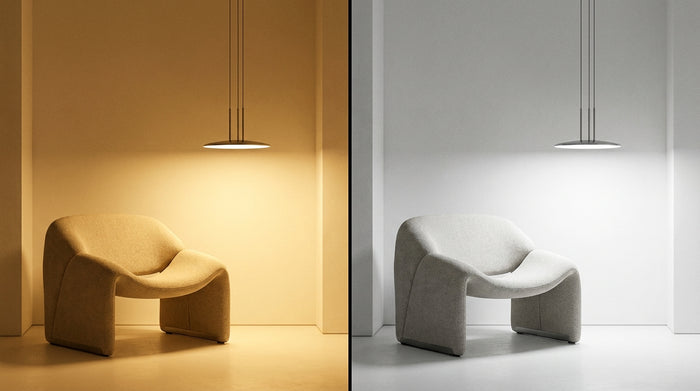 Lumière blanche ou jaune : la bonne température par pièce
