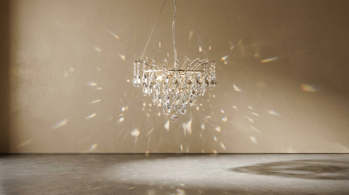 Luminaire en cristal : le choisir, le poser, le faire briller