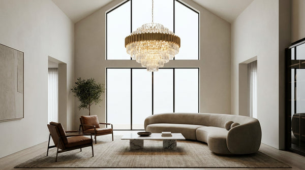 Lustre grande hauteur : bien le choisir et l'installer