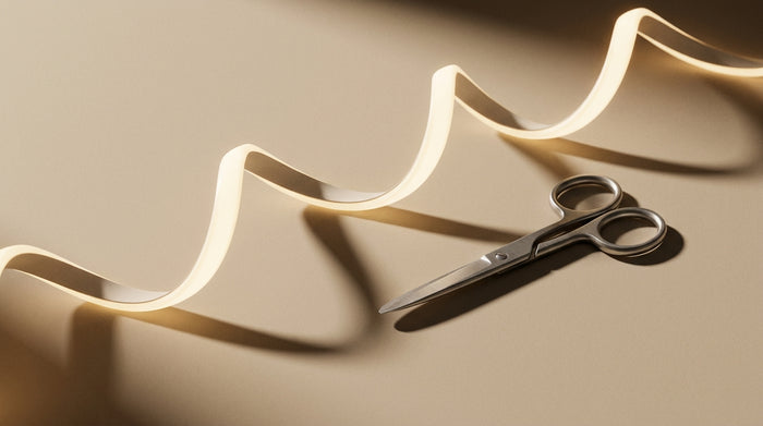 Peut-on couper un ruban LED trop long ? La méthode