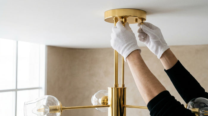 Poser un lustre au plafond : le guide pas à pas
