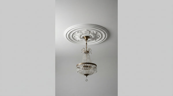 Quel lustre avec une rosace ? Le guide des proportions