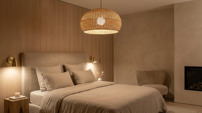 Tendance luminaire chambre 2026 : la lumière qui apaise