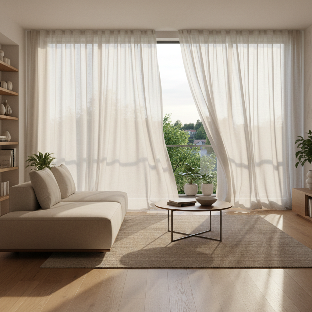 Rideaux et voilages : habiller vos fenêtres avec élégance