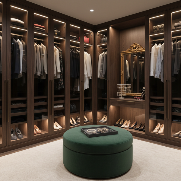 Le dressing idéal : organisation et design au service du quotidien