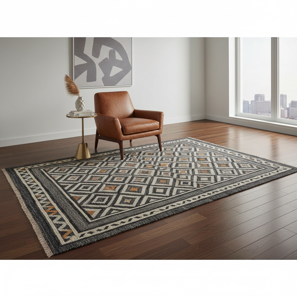 Tapis de salon : comment ancrer votre déco avec style