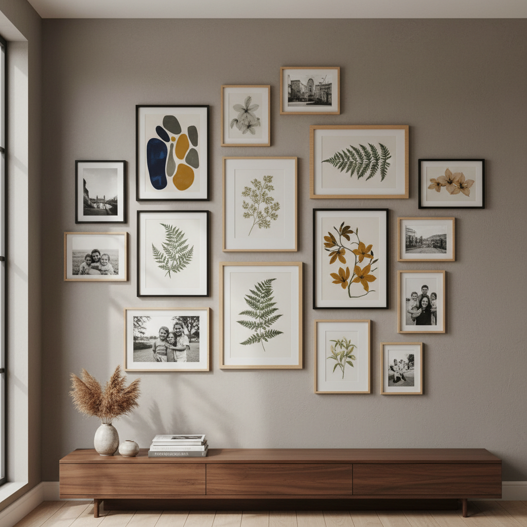 Créer un mur de cadres : le guide pas à pas