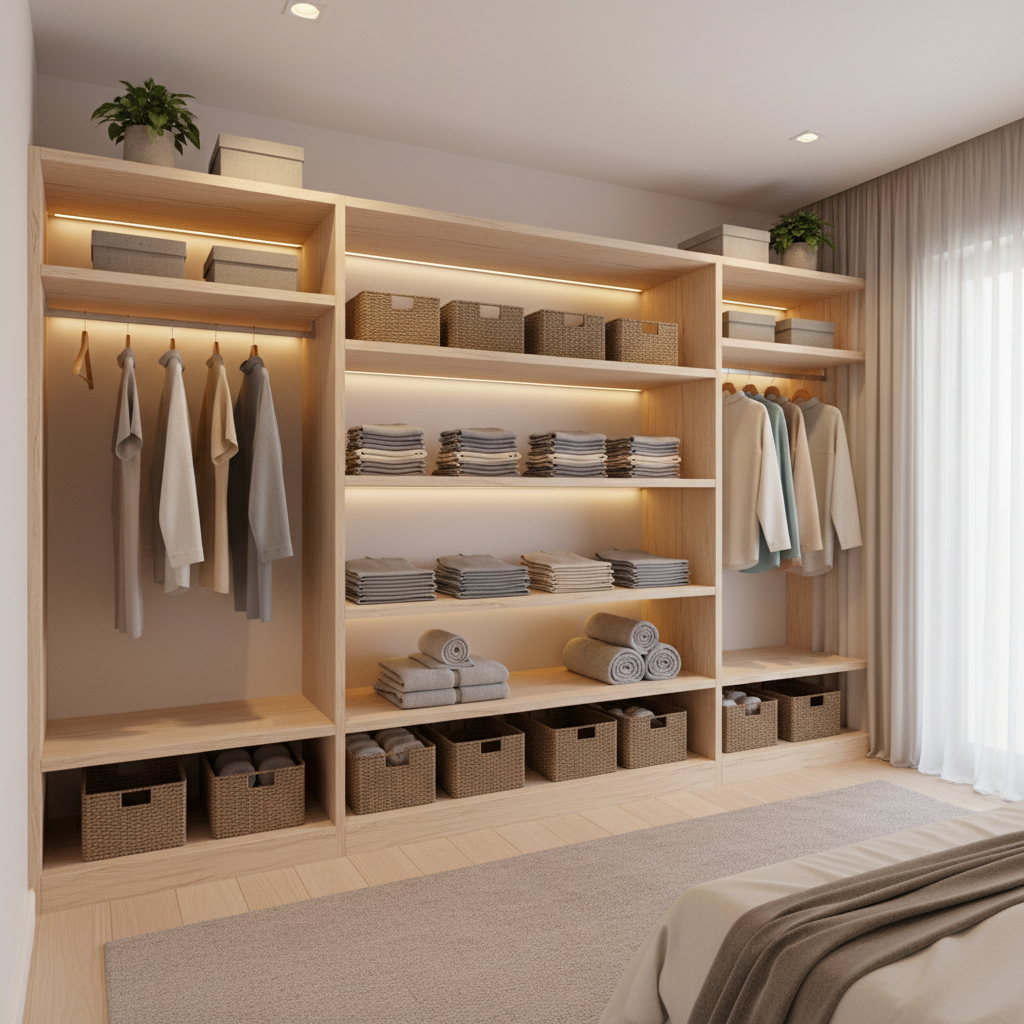 Rangement chambre : des solutions malignes pour un espace zen