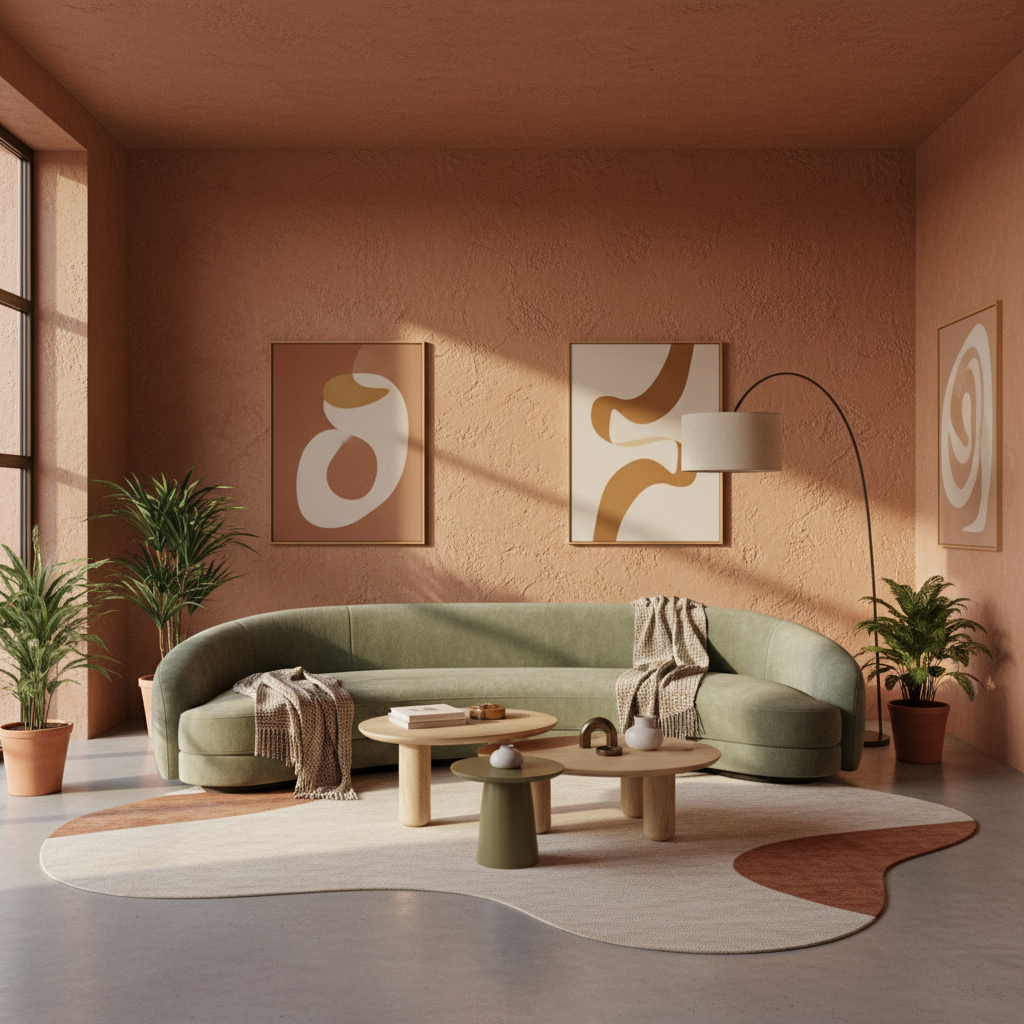 Les couleurs de l'année 2026 en décoration intérieure