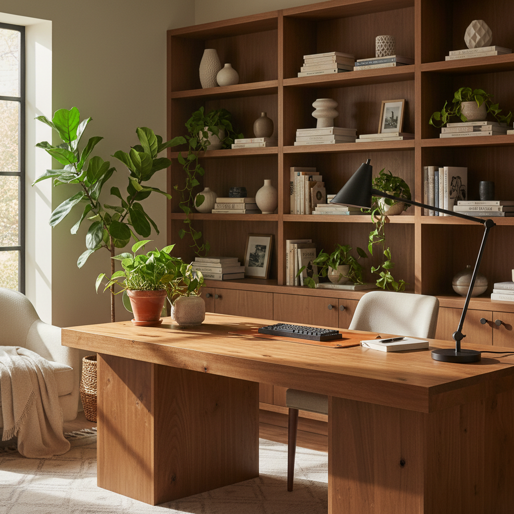 Le bureau à domicile : créer un espace de travail inspirant