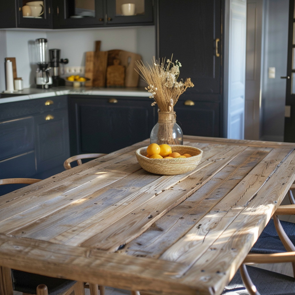 Entretenir ma table de cuisine en bois : comment s’y prendre ?