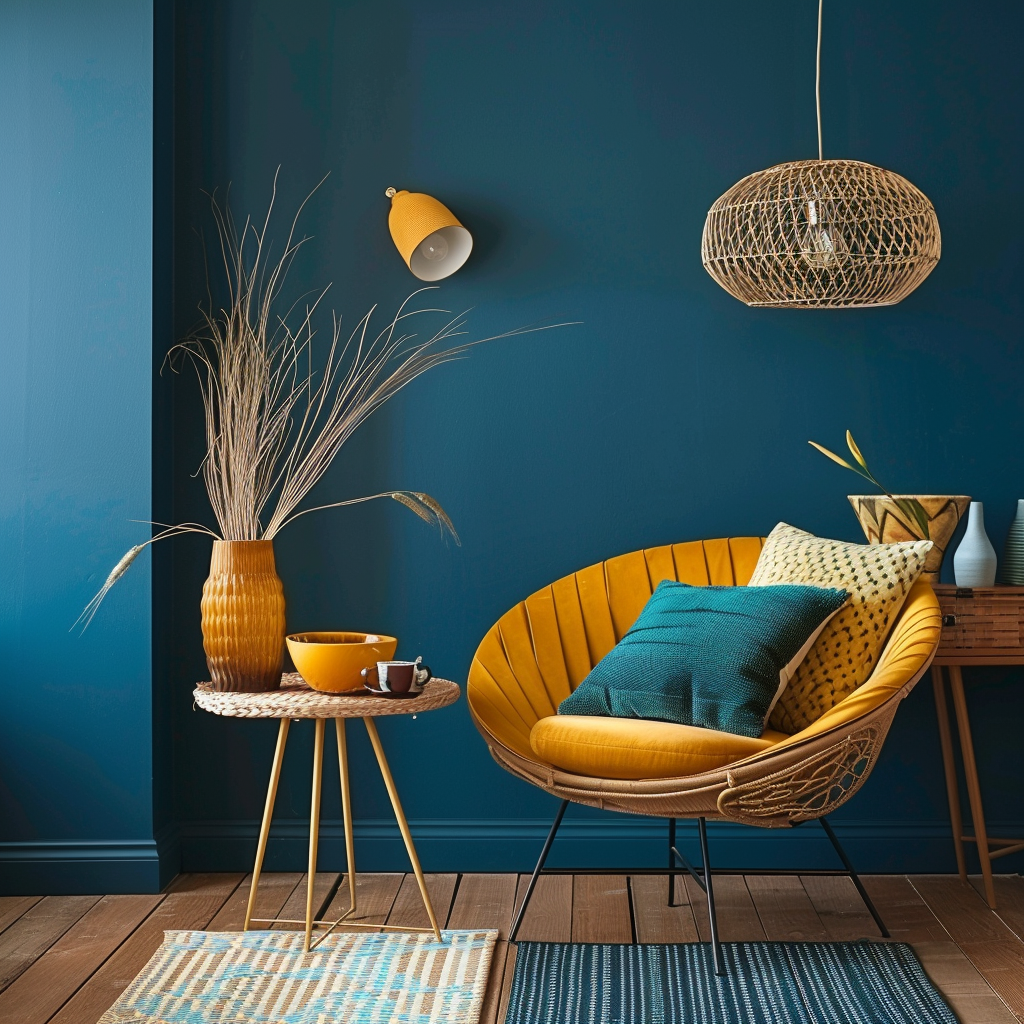 Intégrer la peinture bleu tendance à sa déco : nos astuces et conseils