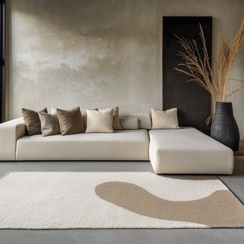 Quel tapis avec un canapé beige ?