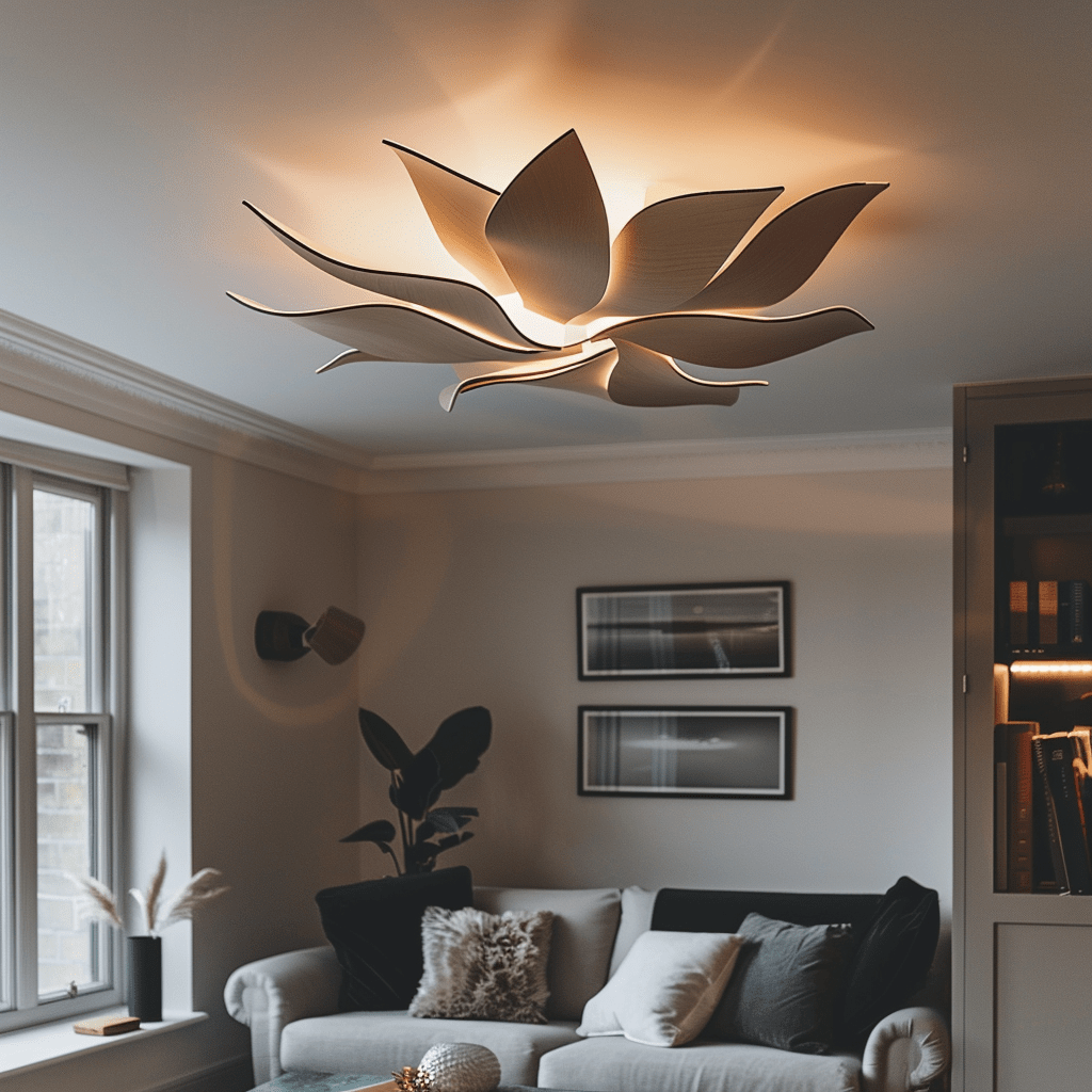 Les Plafonniers à Pétales : Illuminez Votre Intérieur avec Élégance - Designix